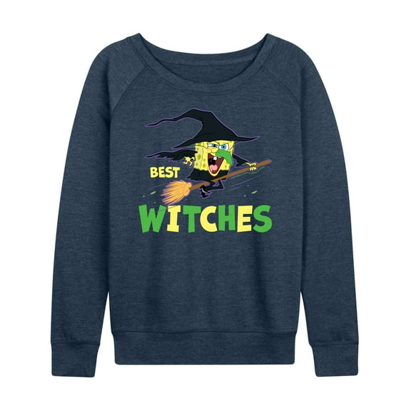 SpongeBob SquarePants - Best Witches - Women's Lightweight French Terry Long Sleeve Shirt