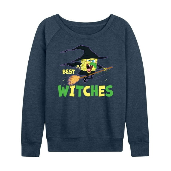 SpongeBob SquarePants - Best Witches - Women's Lightweight French Terry Long Sleeve Shirt