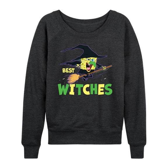 SpongeBob SquarePants - Best Witches - Women's Lightweight French Terry Long Sleeve Shirt