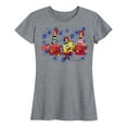 thumbnail image 1 of SpongeBob SquarePants - Bikini Bottom Band - Women's Short Sleeve Graphic T-Shirt, 1 of 5