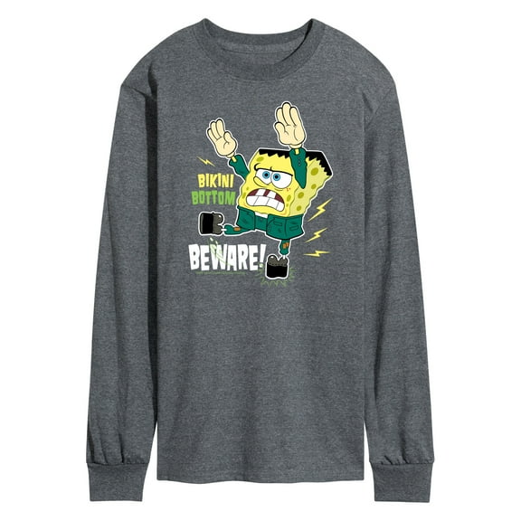 SpongeBob SquarePants - Bikini Bottom Beware - Men's Long Sleeve T-Shirt
