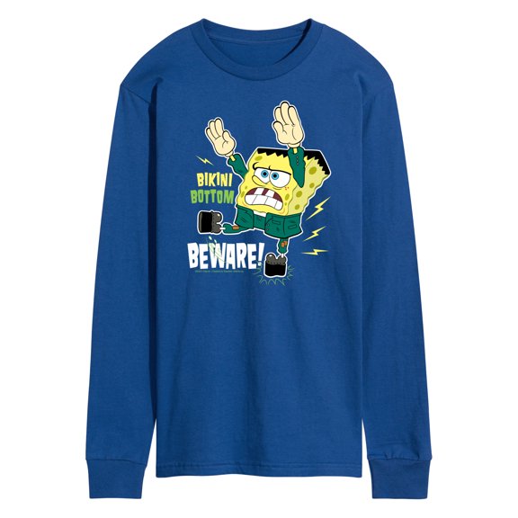 SpongeBob SquarePants - Bikini Bottom Beware - Men's Long Sleeve T-Shirt