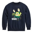 thumbnail image 1 of SpongeBob SquarePants - Bikini Bottom Beware - Toddler And Youth Crewneck Fleece Sweatshirt, 1 of 6