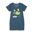thumbnail image 1 of SpongeBob SquarePants - Bikini Bottom Beware - Toddler And Youth Girls Fleece Dress, 1 of 6