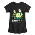thumbnail image 1 of SpongeBob SquarePants - Bikini Bottom Beware - Toddler And Youth Girls Short Sleeve Graphic T-Shirt, 1 of 6
