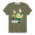 thumbnail image 1 of SpongeBob SquarePants - Bikini Bottom Beware - Toddler And Youth Short Sleeve Graphic T-Shirt, 1 of 6
