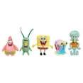 thumbnail image 1 of SpongeBob SquarePants Bikini Bottom Buddies Plush Set, Includes SpongeBob, Patrick, Squidward, Plankton, & Gary,  Kids Toys for Ages 3 Up, Gifts and Presents, 1 of 5