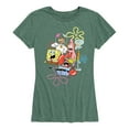 thumbnail image 1 of SpongeBob SquarePants - Bikini Bottom Crew - Women's Short Sleeve Graphic T-Shirt, 1 of 5