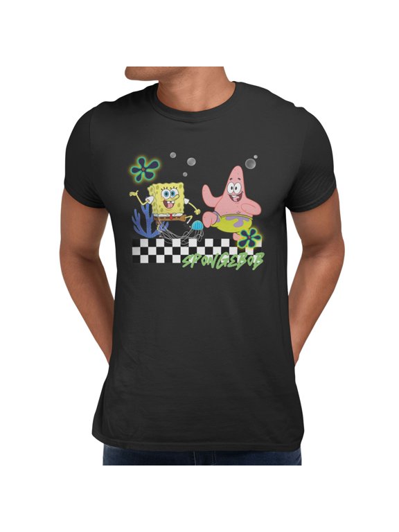 Bikini Bottom Dancing Men's T-Shirt (Black, S-XXXL)