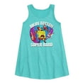 thumbnail image 1 of SpongeBob SquarePants - Bikini Bottom Super Band - Toddler And Youth Girls A-line Dress, 1 of 4