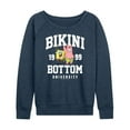 thumbnail image 1 of SpongeBob SquarePants - Bikini Bottom University - Women's Lightweight French Terry Long Sleeve Shirt, 1 of 6