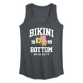 thumbnail image 1 of SpongeBob SquarePants - Bikini Bottom University - Women's Racerback Tank Top, 1 of 5