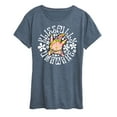 thumbnail image 1 of SpongeBob SquarePants - Blissfully Unaware - Women's Short Sleeve Graphic T-Shirt, 1 of 6