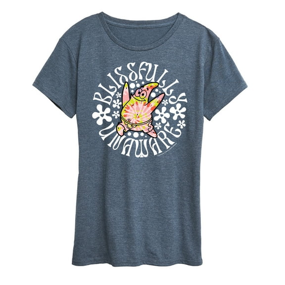 SpongeBob SquarePants - Blissfully Unaware - Women's Short Sleeve Graphic T-Shirt