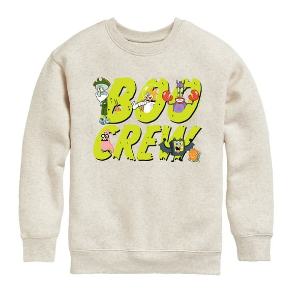 SpongeBob SquarePants - Boo Crew - Toddler & Youth Crewneck Fleece Sweatshirt
