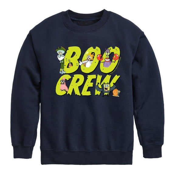 SpongeBob SquarePants - Boo Crew - Toddler & Youth Crewneck Fleece Sweatshirt