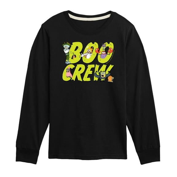 SpongeBob SquarePants - Boo Crew - Toddler & Youth Long Sleeve Graphic T-Shirt