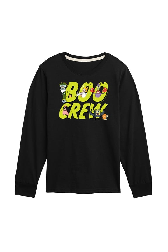 - Boo Crew - Toddler & Youth Long Sleeve Graphic T-Shirt