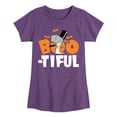 thumbnail image 1 of SpongeBob SquarePants - Boo-tiful - Toddler And Youth Girls Short Sleeve Graphic T-Shirt, 1 of 6