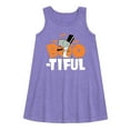 thumbnail image 1 of SpongeBob SquarePants - Boo-tiful - Toddler and Youth Girls A-line Dress, 1 of 5