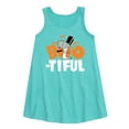 thumbnail image 1 of SpongeBob SquarePants - Boo-tiful - Toddler and Youth Girls A-line Dress, 1 of 5
