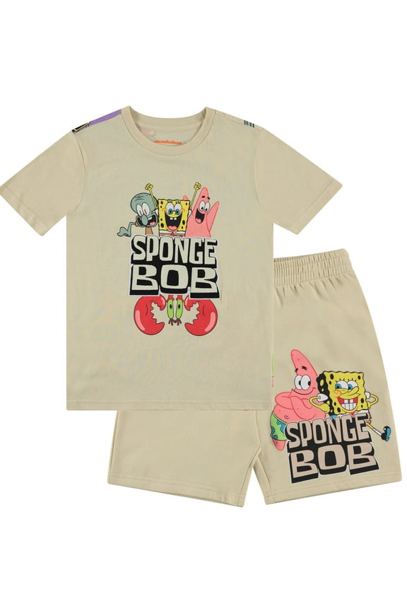 Boy's T-Shirt and Shorts Bundle Set- Little and Big Boys Sizes 4-20