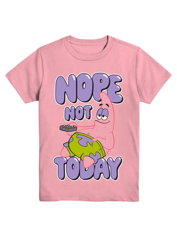, Boys' & Big Boys' Graphic T-Shirt, Nope Patrick, Sizes 4-18
