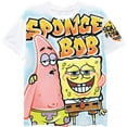 thumbnail image 1 of SpongeBob SquarePants Boys Short Sleeve T-Shirt - Spongebob, Patrick, Squidward, Mr Krabs - Nickelodeon - Boys Sizes 4-20, 1 of 5