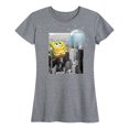 thumbnail image 1 of SpongeBob SquarePants - Bubble Ballon Sky High - Women's Short Sleeve Graphic T-Shirt, 1 of 5