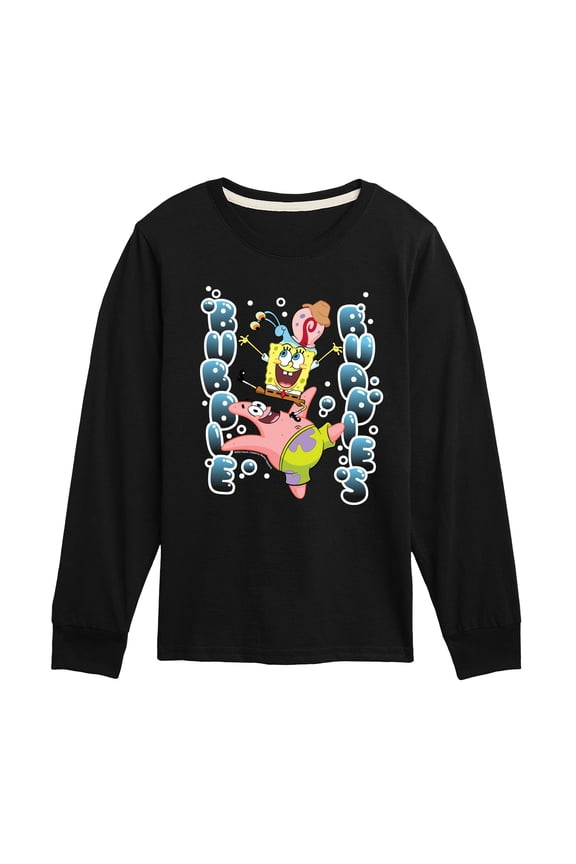 - Bubble Buddies - Toddler & Youth Long Sleeve Graphic T-Shirt