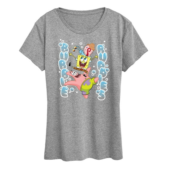 SpongeBob SquarePants - Bubble Buddies - Women's Short Sleeve Graphic T-Shirt