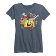 thumbnail image 1 of SpongeBob SquarePants - Bubble Crew - Women's Short Sleeve Graphic T-Shirt, 1 of 5