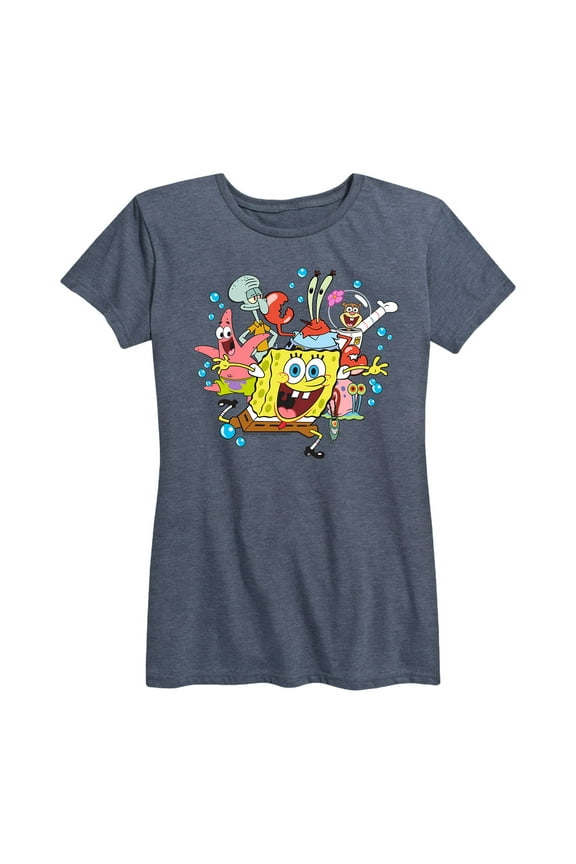 - Bubble Crew - Women's Short Sleeve Graphic T-Shirt