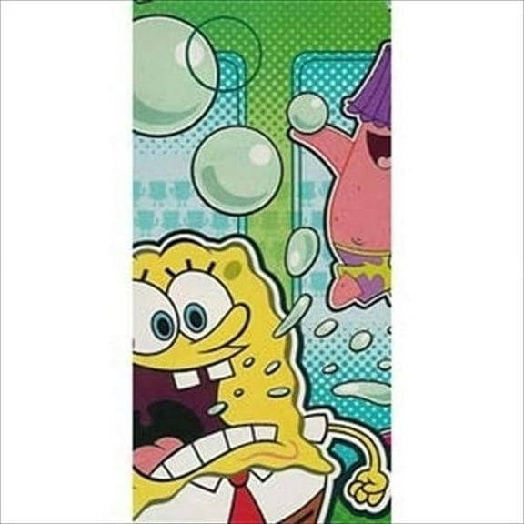 SpongeBob SquarePants 'Bubbles' Plastic Table Cover (1ct)