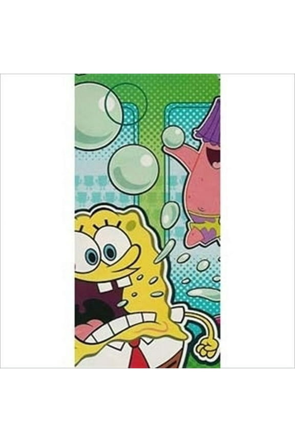 SpongeBob SquarePants 'Bubbles' Plastic Table Cover (1ct)