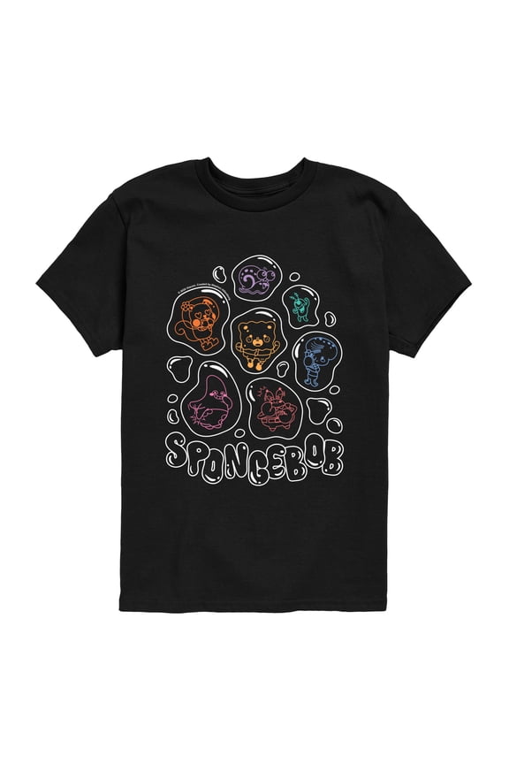 - Bubbles - Youth Boys Short Sleeve Graphic T-Shirt