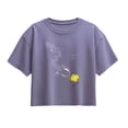 thumbnail image 1 of SpongeBob SquarePants - Bubbles Short Sleeve Boxy Graphic T-Shirt, 1 of 5