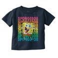 thumbnail image 1 of SpongeBob SquarePants Cartoon Rainbow Toddler Boy Girl T Shirt Infant Toddler Brisco Brands 6M, 1 of 6