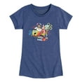 thumbnail image 1 of SpongeBob SquarePants - Character Art - Toddler And Youth Girls Short Sleeve Graphic T-Shirt, 1 of 5