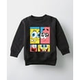 thumbnail image 1 of SpongeBob SquarePants - Character Grid - Toddler And Youth Crew Fleece, 1 of 5