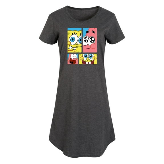 SpongeBob SquarePants - Character Grid - Women's Any Way Dress