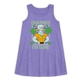 thumbnail image 1 of SpongeBob SquarePants - Charmed I'm Sure - Girls Aline Dress, 1 of 5