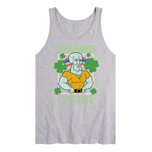 SpongeBob SquarePants - Charmed I'm Sure - Men's Jersey Tank Top