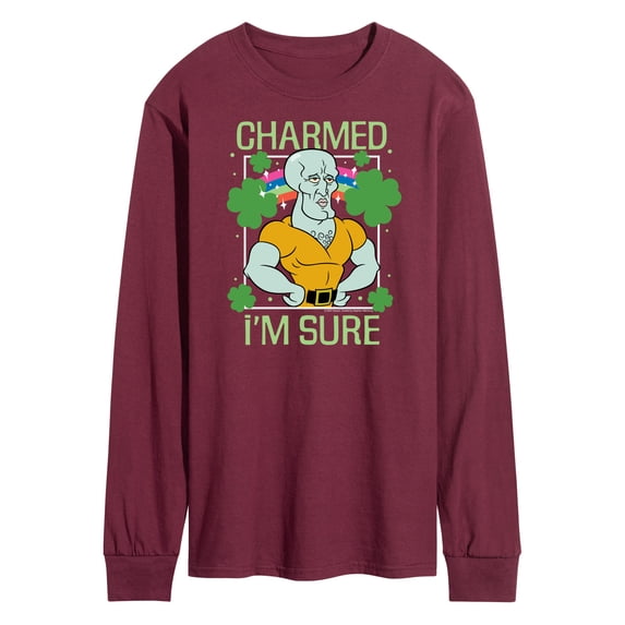 SpongeBob SquarePants - Charmed I'm Sure - Men's Long Sleeve T-Shirt