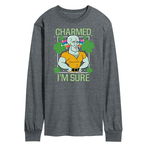 SpongeBob SquarePants - Charmed I'm Sure - Men's Long Sleeve T-Shirt