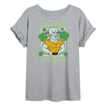 thumbnail image 1 of SpongeBob SquarePants - Charmed I'm Sure  - Women's Oversized T-Shirt, 1 of 6