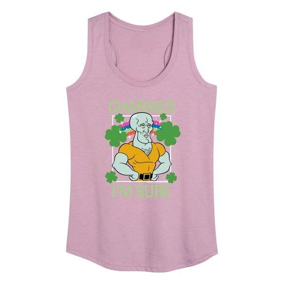 SpongeBob SquarePants - Charmed Im Sure - Women's Racerback Tank Top