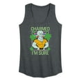 thumbnail image 1 of SpongeBob SquarePants - Charmed Im Sure - Women's Racerback Tank Top, 1 of 6