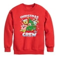 thumbnail image 1 of SpongeBob SquarePants - Christmas Crew - Toddler And Youth Crewneck Fleece Sweatshirt, 1 of 6