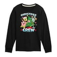 thumbnail image 1 of SpongeBob SquarePants - Christmas Crew - Toddler And Youth Long Sleeve Graphic T-Shirt, 1 of 6